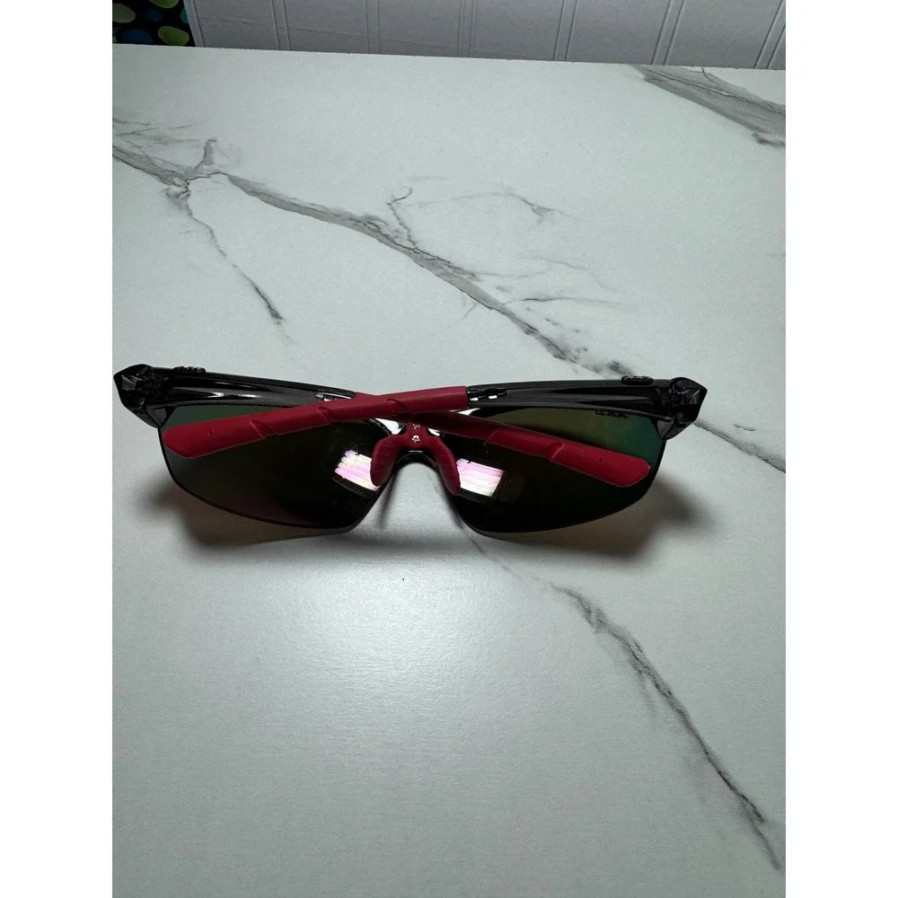 XX2i Optics France1 Sport Sunglasses Smoke Red Orange Mirror Lens Cycling